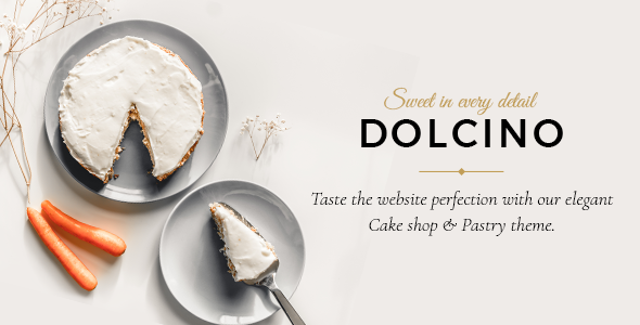 Dolcino-糕点和蛋糕店WordPress主题