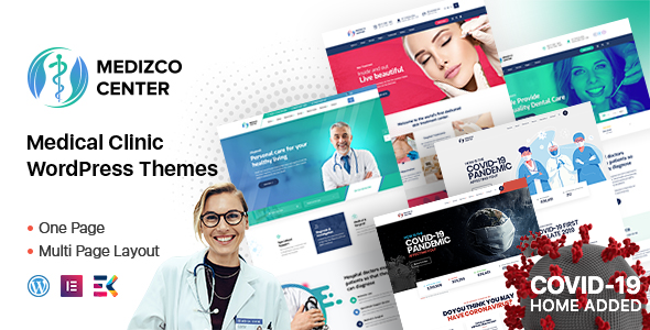 Medizco-医疗健康和牙科护理诊所WordPress主题