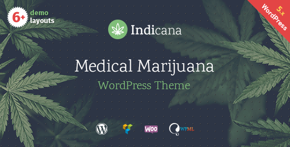 Indicana-医用大麻药房WordPress主题