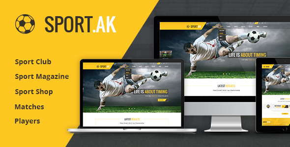 WordPress体育主题-SportAK