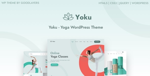 Yoku-瑜伽工作室和阿育吠陀WordPress