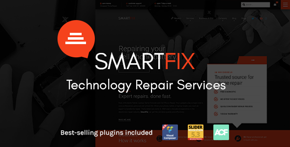 SmartFix-技术维修服务WordPress主题