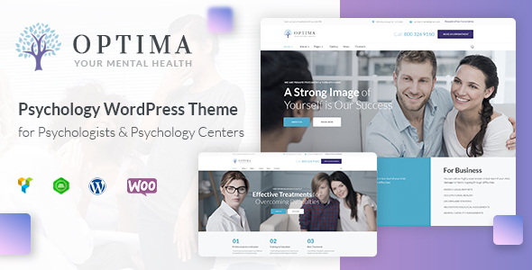 Optima-心理学和咨询WordPress主题