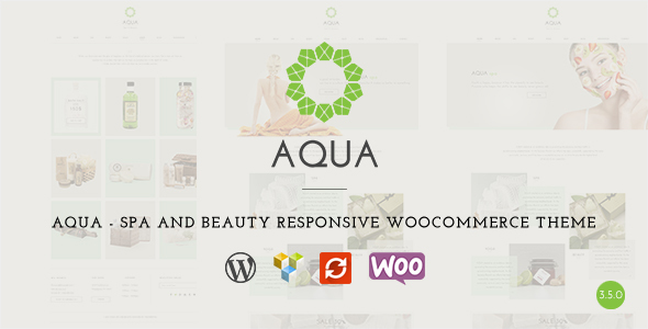 Aqua-水疗和美容响应WooCommerce WordPress主题