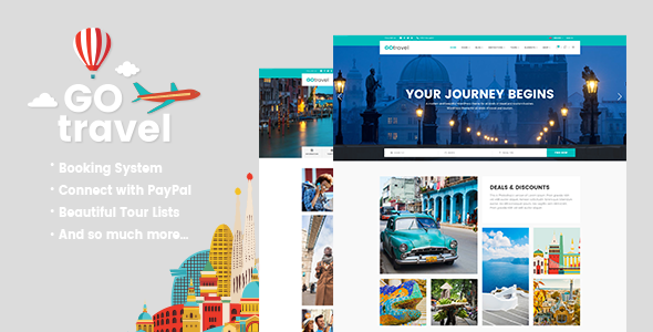GoTravel-旅行社WordPress主题