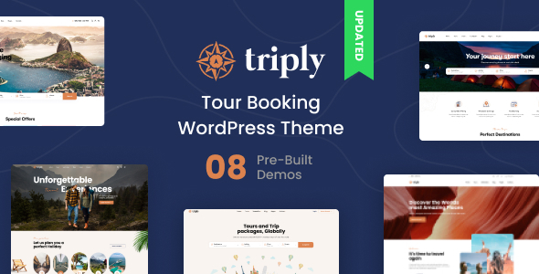 Triply-旅游预订WordPress主题