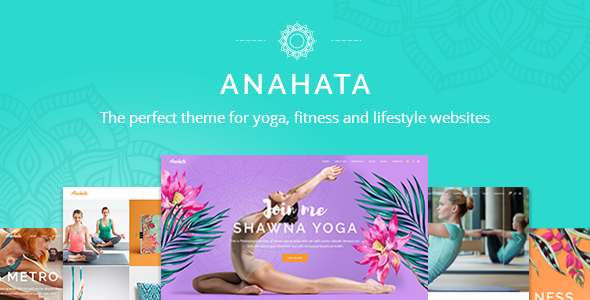 Anahata-瑜伽，健身和生活方式WordPress主题