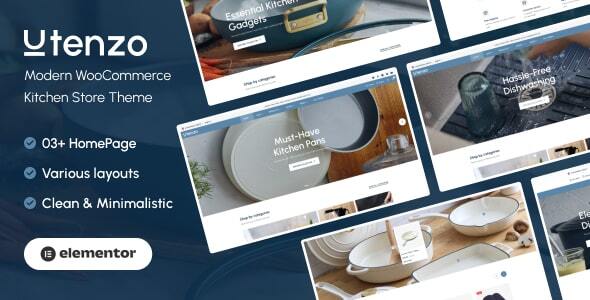 Utenzo–现代WooCommerce厨房店主题