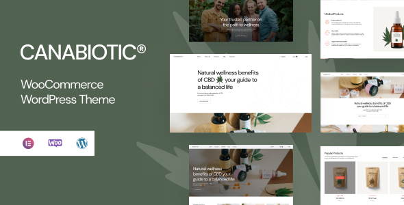 Canabiotic-医用大麻WordPress主题