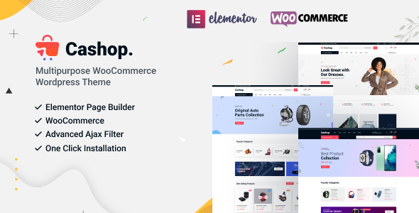 Cashop-多用途WooCommerce WordPress主题