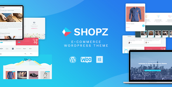 Shopz-电子商务WordPress主题
