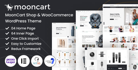 MoonCart | WordPress WooCommerce主题