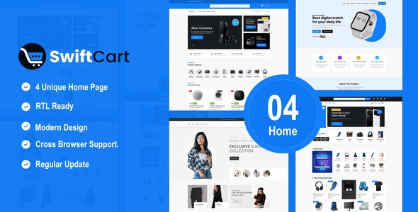 SwiftCart-多用途WooCommerce WordPress主题
