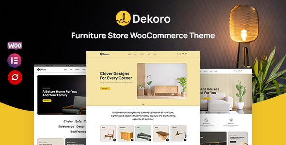 Dekoro-家具店WooCommerce主题