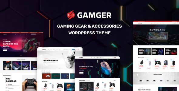 Gamger–游戏装备WooCommerce主题