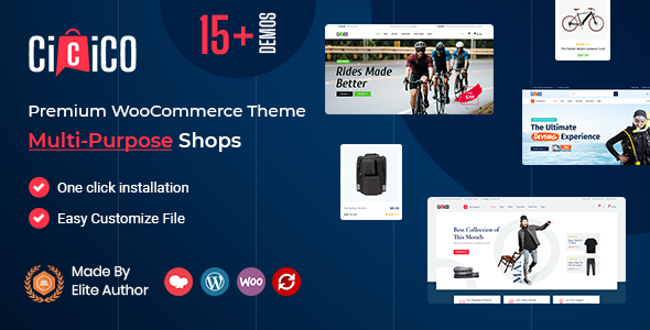 Cicico-现代多店WooCommerce主题