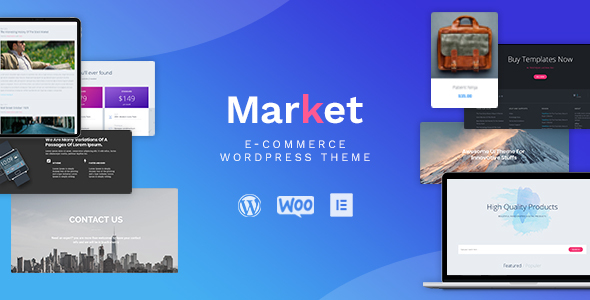 市场-在线商店WooCommerce WordPress主题