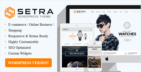 Setra WooCommerce WordPress主题