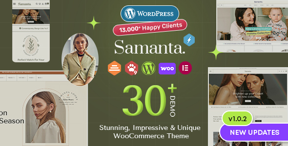 Samanta-多用途WooCommerce WordPress主题