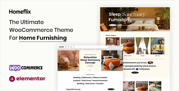 Homeflix-家具店WooCommerce元素主题
