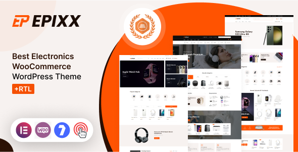 Epixx-电子WooCommerce WordPress主题+RTL