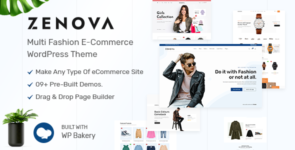 Zenova-时尚WooCommerce WordPress主题