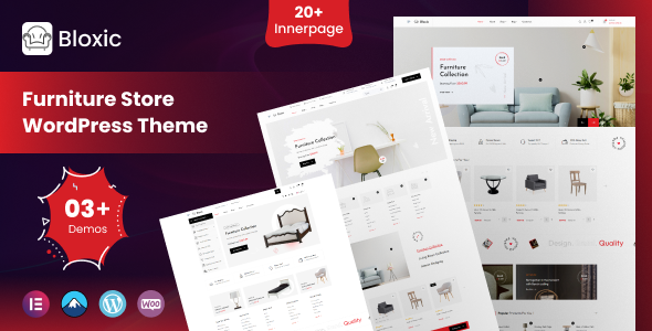 Bloxic-家具店WooCommerce主题
