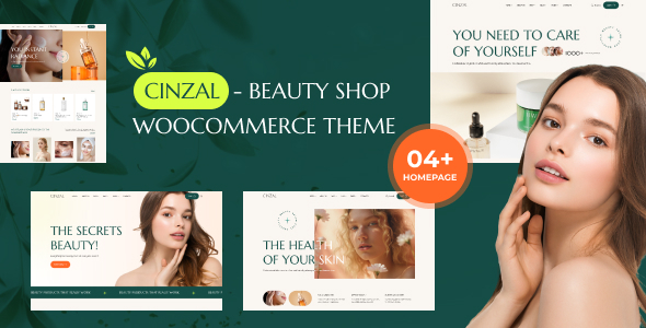 Cinzal-健康美容店WooCommerce主题