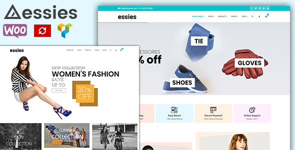 Essies-现代时尚WooCommerce主题