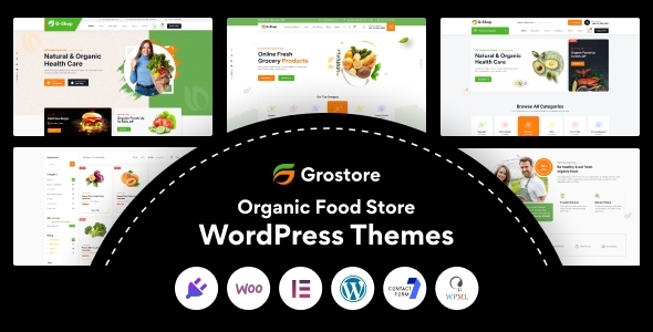 杂货店–食品和杂货WooCommerce WordPress主题