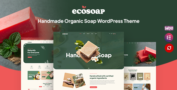 Ecosoap-手工有机肥皂WordPress主题