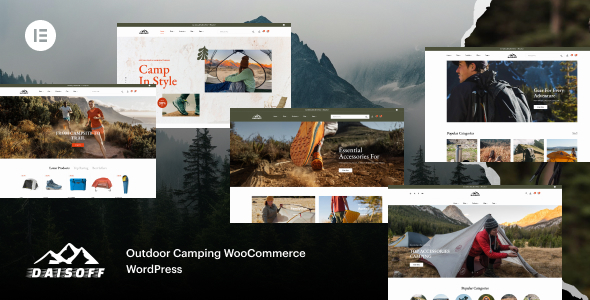 Daisoff–户外露营WooCommerce WordPress主题
