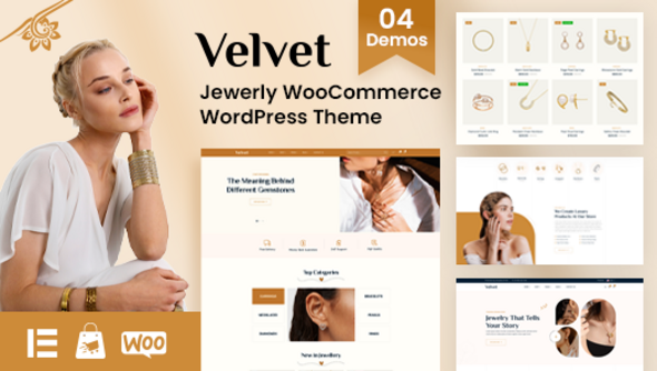 天鹅绒-珠宝店WooCommerce WordPress主题