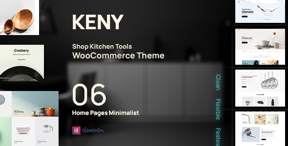 Keny–厨房商店WordPress主题