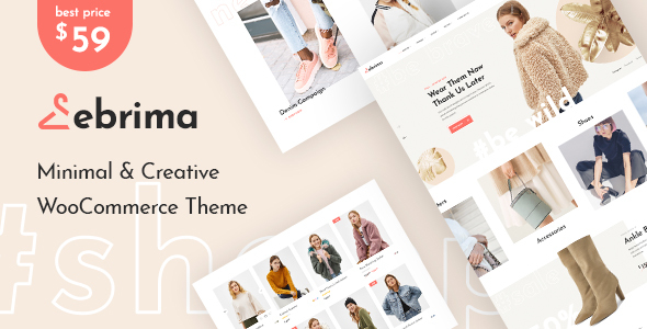 Ebrima-极简创意WooCommerce WP主题