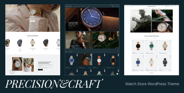 精密与工艺-手表商店WooCommerce WordPress主题