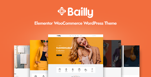 Bailly-Elementor WooCommerce WordPress主题