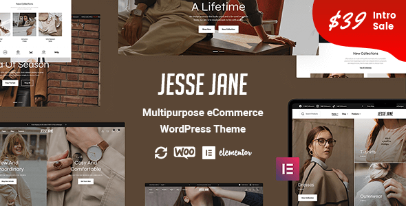 JesseJane-多用途WooCommerce WordPress主题+RTL