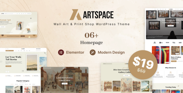 ArtSpace-墙壁艺术和印刷店WordPress主题