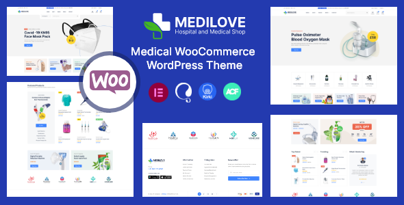Medilove-医疗设备WooCommerce WordPress主题+RTL