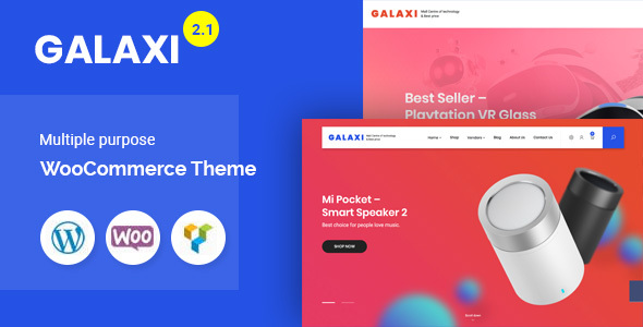 Galaxi-科技WooCommerce WordPress主题