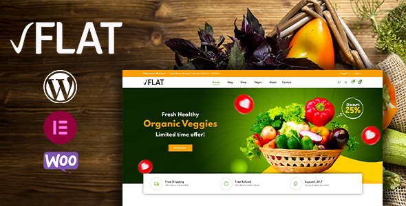 Vflat-多用途响应式WooCommerce主题