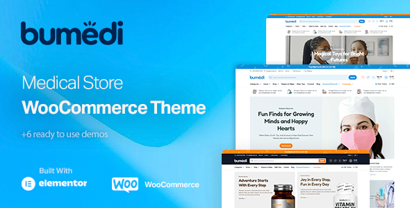 Bumedi-医疗商店WooCommerce主题