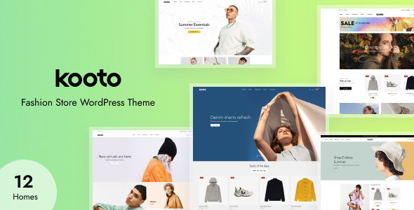 Kooto–时尚商店WordPress主题