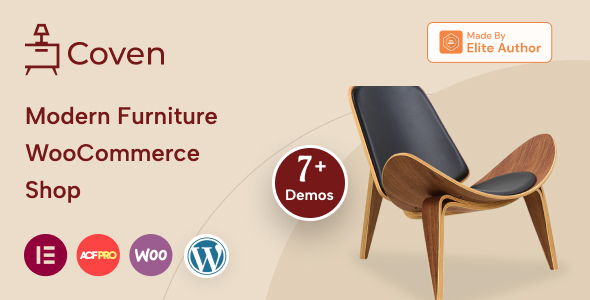 Coven-家具店WordPress WooCommerce主题