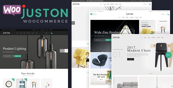 Juston-WooCommerce响应式家具主题