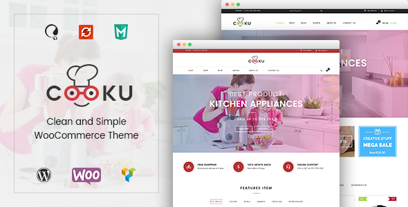 VG Cooku-干净、简单的WooCommerce WordPress主题