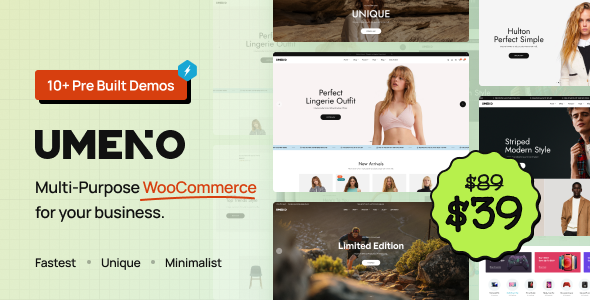 Umeno-多用途WooCommerce主题