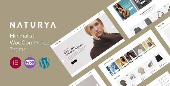 Naturya-极简主义WooCommerce WordPress主题
