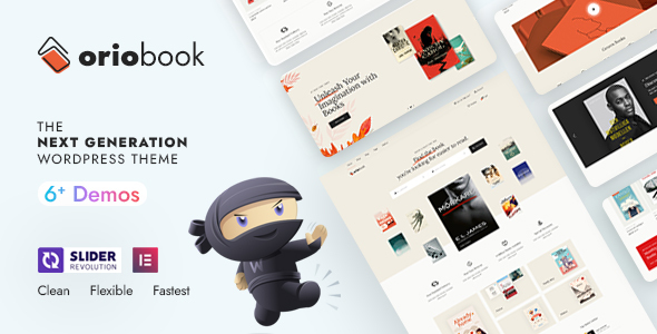 Oriobook–书店WooCommerce WordPress主题